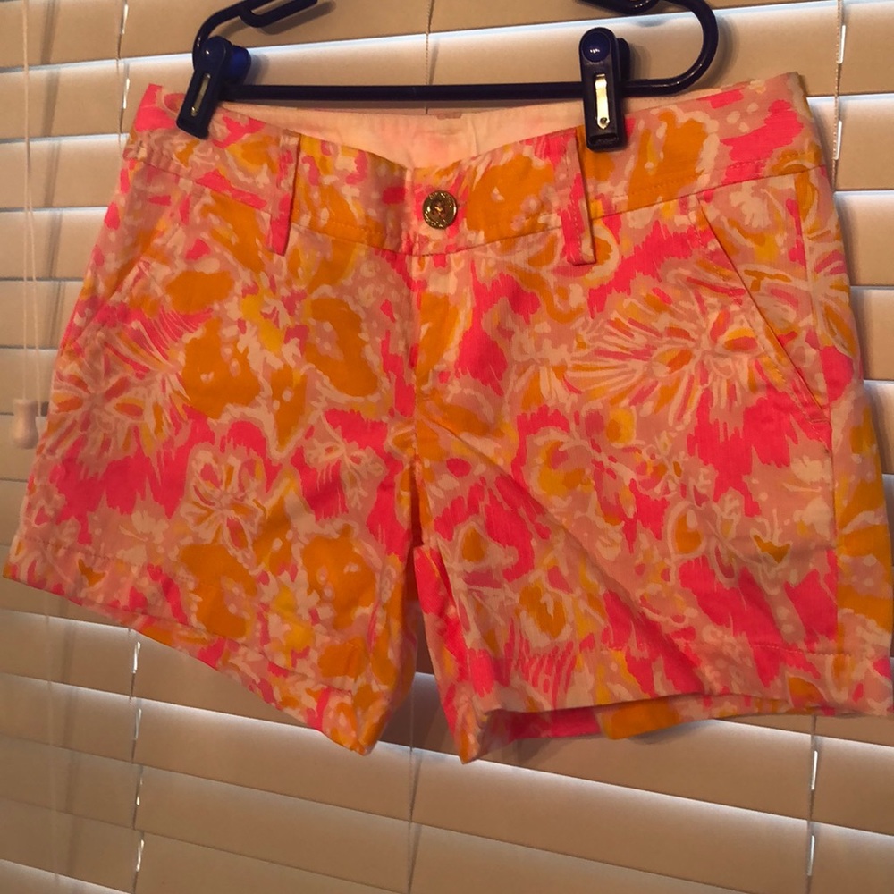 Lilly Pulitzer Kir Royal Pink Shorts
